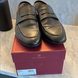 Bruno Magli Men’s Lastra loafers size 44.5 (US 11.5) black. Near new condition